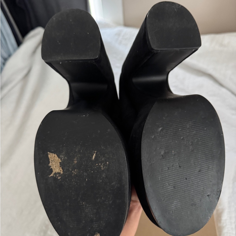 Steve Madden ELYSSA Black Platform Pumps - Picture 8 of 10